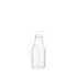 The image shows the Resilux 6.0oz PET Bottle (A60E3H). It is a clear, cylindrical plastic bottle with a smooth surface and no label. The bottle has a narrow neck and a screw-top opening. It is designed for liquid storage and appears to be lightweight and durable.