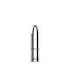 The image displays the JCOP 0.1oz Aluminum Lip Stick. The product has a sleek, cylindrical aluminum body with a smooth finish. The cap, also made of aluminum, fits snugly on top of the base, creating a seamless and polished look. The overall design is minimalist and modern, emphasizing the metallic sheen of the aluminum material. There are no visible brand markings or text on the product, maintaining a clean and sophisticated aesthetic.