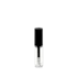 The image displays the JCOP 0.03oz PP Lip Gloss Tube. The tube is small and cylindrical, with a transparent body that allows the contents to be seen. It features a sleek, minimalistic design with a twist-off cap, which is also transparent. The product appears to be empty, showcasing its compact and portable nature, suitable for lip gloss. The overall appearance is clean and modern.