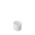 The image shows a Mold-Rite Plastics 2.0oz PP Jar. The jar is cylindrical with a smooth, even surface and a screw-top lid. It is made of white polypropylene plastic. The lid appears to be securely fastened, and the overall design is simple and functional, suitable for containing various products.