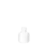 The image displays the "Calaso 0.5oz Glass Bottle" by Glasmeister. The bottle is transparent with a smooth, cylindrical shape and a flat base. It has a narrow neck with a screw-top opening, suitable for various liquid products. The glass is clear, showing the simplicity and elegance of the design. The overall look is sleek and minimalistic.