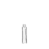 The image displays a clear glass bottle named "Calaso 0.3oz Glass Bottle." The bottle has a cylindrical shape with smooth, transparent glass and a flat base. It features a narrow neck and a screw-top opening, suitable for securely sealing the contents. The bottle has a minimalist design, showcasing the clarity and quality of the glass material.