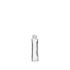 The image displays a clear glass bottle named "Calaso 0.3oz Glass Bottle." The bottle has a cylindrical shape with smooth, transparent glass and a flat base. It features a narrow neck and a screw-top opening, suitable for securely sealing the contents. The bottle has a minimalist design, showcasing the clarity and quality of the glass material.