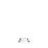 The image displays the Calaso 0.2oz Glass Jar. The jar is clear, allowing visibility of its contents, and it features a cylindrical shape with a smooth, seamless surface. It has a wide opening at the top, designed for ease of filling and accessing the contents. The jar is paired with a screw-on lid, which appears to be metallic and provides a secure closure. The overall design is sleek and minimalist, suitable for storing small quantities of various products.