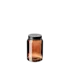 The image displays a clear, cylindrical glass jar with a smooth, flat bottom and a wide opening at the top. The jar has a sleek, modern design with straight sides and no visible markings or labels. The product name is Calaso 6.4oz Glass Jar.
