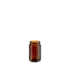 The image displays the Calaso 3.4oz Glass Jar SM210004-699. It is a small, clear glass jar with a cylindrical shape and a screw-top lid. The jar is empty and positioned upright against a plain white background. The clear glass allows visibility of the jar's interior.