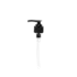 The image shows the "Calaso PP Pump 24/410 FPB15A3C015-200." It is a plastic pump dispenser with a smooth, cylindrical neck that fits a 24/410 threaded bottle opening. The pump features a long, thin dispensing tube and a flat, circular actuator top for easy pressing. The overall design is sleek and functional, suitable for dispensing liquids such as lotions, soaps, or other personal care products.