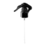 The image shows the Calaso PP Sprayer 24-410. It is a white plastic sprayer with a ribbed collar and a long, thin nozzle. The sprayer is designed for dispensing liquids and has a smooth, ergonomic trigger for easy use. The product appears to be made for attachment to a bottle with a 24-410 neck finish.
