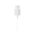 The image displays a "Calaso PP Sprayer 24-410." The sprayer has a sleek, cylindrical shape with a smooth, white plastic body. It features a long, thin nozzle at the top for precise spraying. The neck of the sprayer is threaded, allowing it to be screwed onto a compatible bottle. The overall design is simple and functional, with clean lines and a professional appearance.