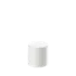 The image features the Calaso PP Threaded Closure 34 Special (HBB01A1B001-001). It shows a cylindrical, white plastic cap with threaded ridges around the edge for secure fastening. The top surface of the cap is smooth and flat, while the side displays a series of horizontal grooves for easy gripping. The overall design is simple and functional, suitable for sealing containers.