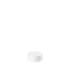 The image shows the Calaso PP Threaded Closure 35 Special (HBA01A1A001-001). This product is a white, circular plastic cap with a smooth, flat top and threaded sides designed to secure onto a container. The closure appears simple and functional, with a clean, minimalistic design.