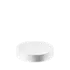 The image shows the Calaso PP Threaded Closure 87 Special. It is a sleek, cylindrical closure with a smooth, glossy finish. The closure appears to be made of white plastic and features a threaded design, ensuring a secure fit. The top surface is flat and unmarked, giving it a clean and minimalist appearance. The overall design is practical and functional, suitable for sealing various containers.