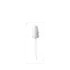 The image features the Calaso PP Pump DIN18 ABB02A3C011-001. It is a sleek, cylindrical plastic pump dispenser designed for dispensing liquids. The pump mechanism includes a smooth, rounded nozzle at the top, and the base is threaded to allow for secure attachment to compatible bottles. The entire pump is uniform in color, providing a clean and modern appearance.