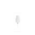 The image displays the Calaso PP Sprayer 18-415. It is a white plastic sprayer with a ribbed neck for secure attachment to a bottle. The sprayer features a smooth, rounded actuator for comfortable use, and a clear plastic tube extends from the bottom for dispensing liquids.