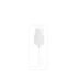 The image features the Calaso PP Sprayer 24-410. It is a plastic spray nozzle with a ribbed neck and a clear cap. The sprayer head is white, and the nozzle is designed for even spray distribution. The clear cap fits snugly over the nozzle to prevent accidental spraying and to keep the nozzle clean when not in use. The sprayer is typically used for dispensing liquids such as cleaning solutions or personal care products.