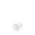 The image features the Calaso PP Dropper DIN18. The product consists of a white plastic dropper cap with a smooth, rounded top and a slender, elongated nozzle. The dropper is designed to fit onto a bottle with a DIN18 neck finish. The background of the image is plain white, putting full focus on the dropper's design and details.