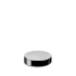 The image shows the Calaso PP Threaded Closure 86 Special HBA01A1A010-200. It is a round, white plastic cap designed for sealing containers. The closure features a smooth, flat top surface and threading on the inside to securely attach to compatible containers. The simplicity of its design suggests functionality and ease of use.