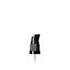 The image shows the Calaso PP Pump DIN18. It is a white plastic pump dispenser with a long, slender nozzle and a ribbed collar for easy gripping. The pump is designed to fit onto bottles with a DIN18 neck finish. The overall design is simple and functional, suitable for dispensing various liquid products.