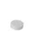 The image shows the MRP Solutions LDPE Flip Top Cap (45-400 JT045). It is a white plastic cap designed to fit onto a bottle with a 45-400 neck finish. The cap features a flip-top lid that allows for easy opening and closing, providing a secure seal. The flip-top has a small tab for easy lifting. The overall design is sleek and functional, suitable for various liquid products.