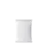 The image shows the Elk Packaging 8.0oz Paper Pillow Pouch. It is a rectangular, pillow-shaped pouch with a smooth surface and rounded edges. The pouch is primarily white with a matte finish, and there are no visible designs or branding on the surface. The top of the pouch features a sealed seam, and the bottom appears to have a gusset that allows the pouch to stand upright. The overall appearance is clean and simple, emphasizing the functionality of the packaging.