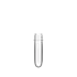 The image shows a transparent cylindrical PET bottle preform from the product "Resilux PET Bottle Preform 53.0gr 33mm Kerr." The preform has a smooth surface and a narrow neck with threading for a cap. The material appears to be clear plastic, and the preform is positioned vertically against a plain white background.