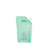 The image shows a 240ml PE Pouch from Expack with a UniSpout. The pouch is a flexible, transparent plastic container with a white spout located at the top right corner for easy pouring. The overall design is sleek and compact, suitable for liquid or semi-liquid contents. The product name is "Expack 8 1oz PE Pouch with UniSpout 240ml."