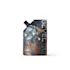 The image shows a Mono UniSpout 180ml pouch. The pouch is standing upright and is primarily white with a sleek, modern design. It features a spout at the top for easy pouring and a cap for secure closure. The pouch has a clean, minimalist appearance.