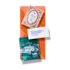 The image shows the Expack 0.7oz PE Standup Pouch PCR UniFlat Single 20ml. The pouch is a flat, rectangular-shaped package with a smooth surface. It is designed to stand upright, making it suitable for displaying products. The pouch is transparent, allowing the contents to be visible, and it has a resealable opening at the top for easy access. The edges of the pouch are sealed, and the bottom is gusseted to provide stability when standing. The overall appearance is clean and minimalistic.