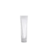 The image shows the "Burhani Packaging Solutions 3.0oz PE Tube ABL Round." It is a cylindrical tube with a white body and a silver cap. The tube appears to be made of plastic and is designed for holding creams, lotions, or similar products. The cap is a screw-on type, ensuring secure closure. The overall design is sleek and minimalistic, suitable for various personal care products.