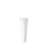 The image displays a 0.9oz PE Tube PBL Round from Burhani Packaging Solutions. The tube is cylindrical with a white body and a white screw cap. The design is simple and clean, with no text, logos, or additional graphics visible on the tube. The cap is slightly tapered and smooth, matching the body in color. The overall appearance of the tube is sleek and functional, suitable for holding small amounts of product.