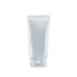The image displays the Burhani Packaging Solutions 5.3oz PE Tube PBL Oval. The tube is white with a smooth, glossy finish and features a flat oval shape. It has a white flip-top cap that matches the body of the tube. The cap is designed for easy dispensing, and the overall appearance is sleek and minimalistic. The tube appears empty and is shown against a plain, white background.