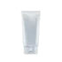 The image shows a Burhani Packaging Solutions 6-8oz PE Tube PBL Oval. The product is a sleek, white, cylindrical tube with a smooth, glossy finish. It features an oval base and a matching white flip-top cap. The tube has a clean, minimalist design with no visible labels or branding. This packaging is typically used for personal care or cosmetic products.
