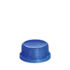 The image displays the Menshen PP Threaded Closure 45 Chemical Closure. It is a cylindrical, white plastic cap with thread patterns on the inside, allowing it to securely fasten onto compatible containers. The closure has a slightly domed top and a smooth exterior surface. The product is designed for use in sealing chemical containers.