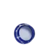 The image shows the Menshen PP Threaded Closure 40 Chemical Closure. It is a white, circular plastic cap designed for sealing chemical containers. The cap features a threaded design, which allows it to be securely fastened onto compatible containers. The surface of the cap is smooth, and it appears to have a slight gloss. The closure is designed to ensure a tight seal, preventing leaks and maintaining the integrity of the container's contents.