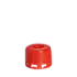 The image shows the Menshen PP Threaded Closure 32. It is a white, cylindrical plastic cap featuring threading on the inside, designed to securely seal chemical containers. The smooth exterior surface is unmarked with any logos or text and has a slightly domed top.