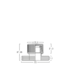 Menshen 28-410 PP Weldspout