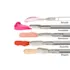 Quadpack 0.2oz / 6ml Frida PET Square Lip Gloss Tube with Irresistible Applicator
