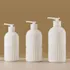 Mingdun Packaging 2.7oz/80ml PETG Premium Half Fluted Round Shoulder Cosmetic Bottle with 20mm Neck