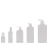 Mingdun Packaging 2.7oz/80ml PETG Arched Oblong Cosmetic Bottle with 20mm Neck