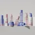 Mingdun Packaging 6.8oz/200ml Glass-Like PETG Cosmo Round Cosmetic Bottle with 24mm Neck & Pump or Fine Mist Sprayer