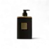 Mingdun Packaging 10oz/300ml Thick Wall PETG Square Bottle with Gold Accent Band