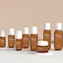 Mingdun Packaging 2.7oz/80ml 20-400 PETG Oval Round Cosmetic Bottle with Pump, Sprayer, or Dropper & Unique Overcap