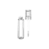 Shinhan C.M 0.1oz /3ml PETG Clear Cylinder Lip Gloss Tube with Wand Applicator