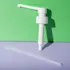 UKPACK Ribbed 38-410 Food Grade PP Dispensing Pump for High Viscosity Liquids 8cc Output