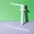 UKPACK Ribbed 38-400 Food Grade PP Dispensing Pump for High Viscosity Liquids 5cc Output