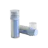UKPACK 1oz/30ml Acrylic Cylinder Dual Chamber Airless Pump Bottle | 2-in-1 15ml Twin Chambers with 1:1 Mixing Ratio