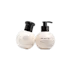 Idealpak 6.8oz/200ml 28-400 PE Spherical Bottle with Smooth Flat PP Flip Top Cap