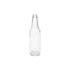 Hwahsia Glass 10oz/296ml Clear Glass Woozy Bottle with Continuous Thread Finish | Multi-Purpose Beverage & Sauce Bottle for Soda, Syrups, & Dressings