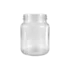 Hwahsia Glass 22.2oz/655ml Clear Glass Wide-Mouth Round Jar for Pickles, Nut Butter, Honey, & Condiments