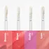 Quadpack 0.3oz / 9ml PET Square Nikki Lip Gloss Tube with LDPE Wiper and The Luxe Applicator